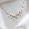 Gold filled pearl necklace for Bride - KACIE - Treasures by Agnes