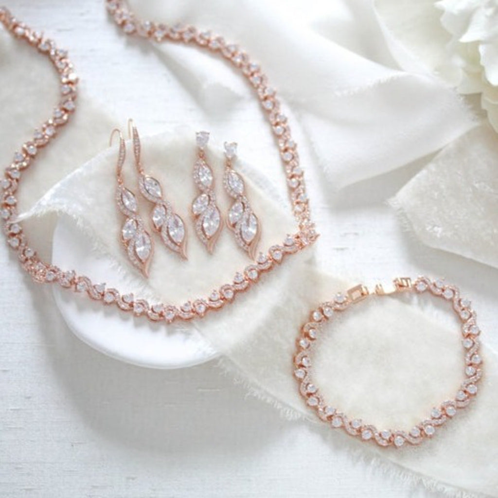 Buy Beautiful Bridesmaid Jewelry Sets – Wink of Pink Shop